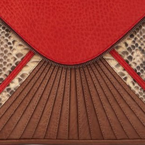 Rebecca Minkoff Collection Cali Snake-Print Shoulder Bag - Picture 3 of 16